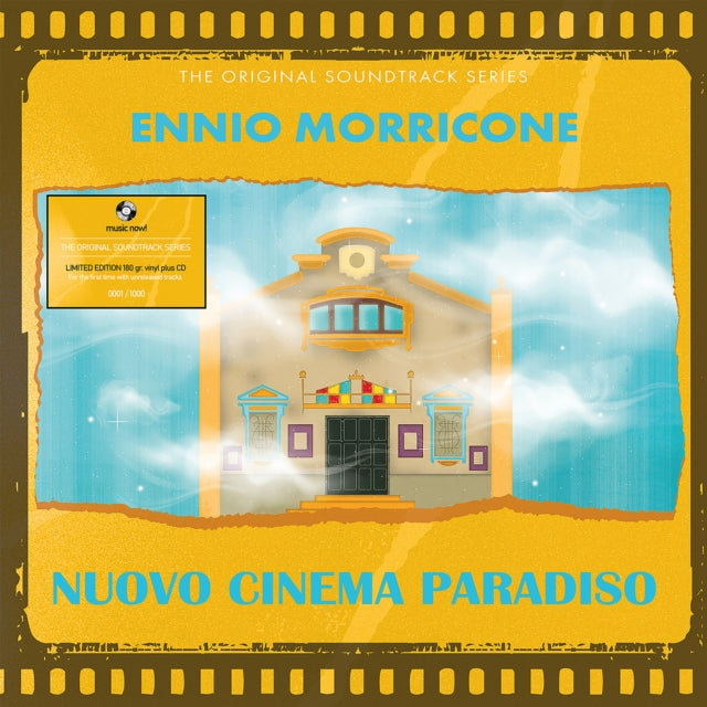 Ennio Morricone: Nuovo Cinema Paradiso - Original Soundtrack (Numbered Edition) (Transparent Yellow Vinyl) - Vinyl