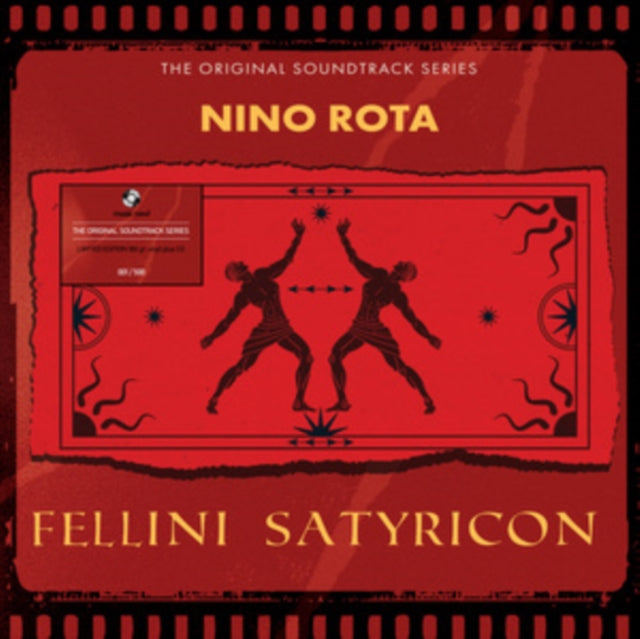 Nino Rota: Fellini Satyricon - Original Soundtrack (Transparent Red Vinyl) - Vinyl