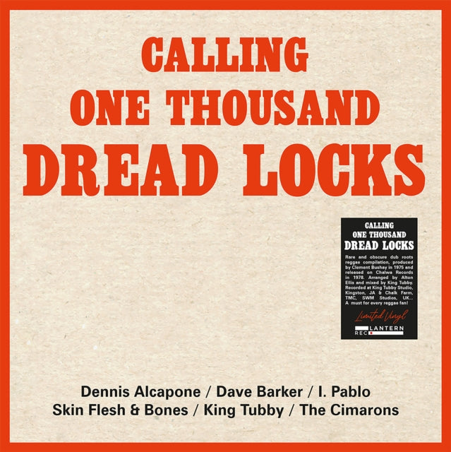 Various Artists: Calling One Thousand Dread Locks - Vinyl