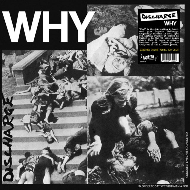 Discharge: Why (Red Vinyl) - Vinyl