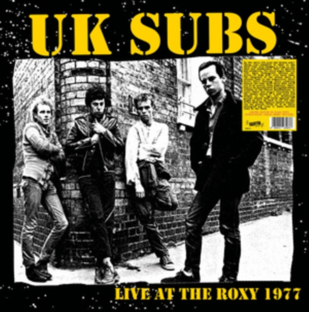 UK Subs: Live At The Roxy (Yellow Vinyl) - Vinyl