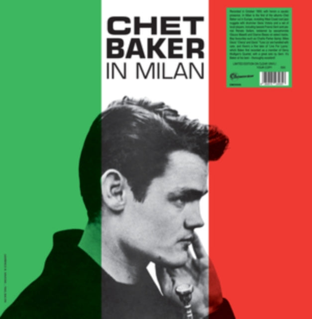 Chet Baker: In Milan (Numbered Edition) (Clear Vinyl) - Vinyl