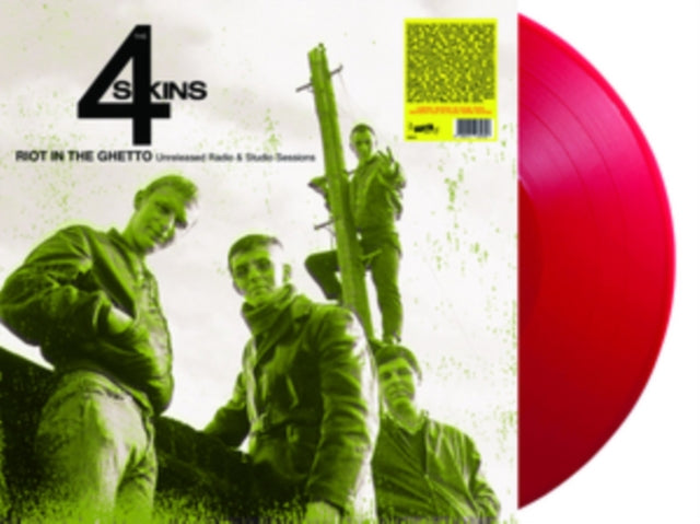 4 Skins: Riot In The Ghetto: Unreleased Radio & Studio Sessions (Coloured Vinyl) - Vinyl