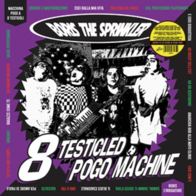 Boris the Sprinkler: 8 Testicled Pogo Machine - Vinyl