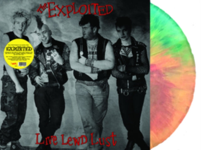 Exploited: Live Lewd Lust (Multi-Colour Vinyl) - Vinyl