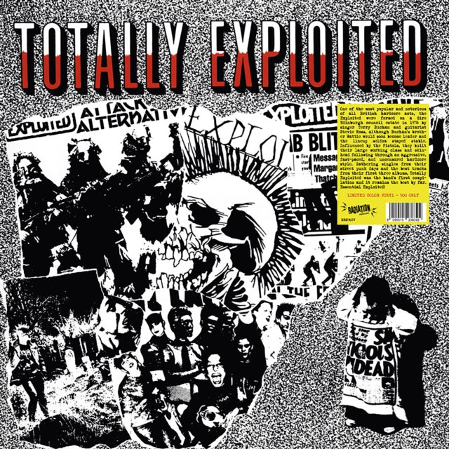 Exploited: Totally Exploited (Red Vinyl) - Vinyl