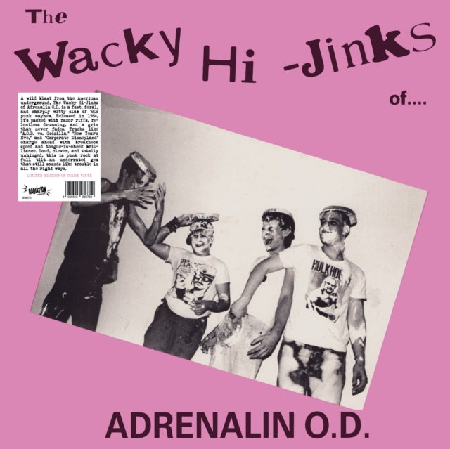 Adrenalin O.D.: The Wacky Hi-Jinks Of Adrenalin O.D. (Coloured Vinyl) - Vinyl