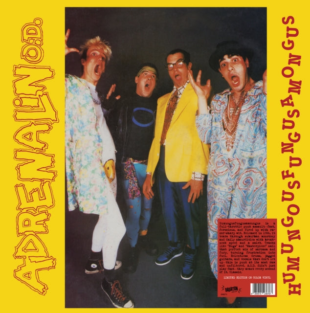 Adrenalin O.D.: Humungousfungusamongus (Coloured Vinyl) - Vinyl