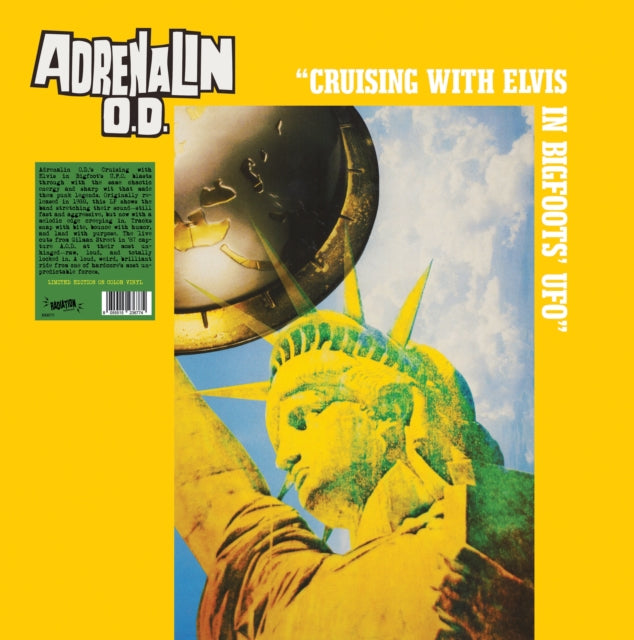 Adrenalin O.D.: Cruising With Elvis In Bigfoots U.F.O. (Coloured Vinyl) - Vinyl