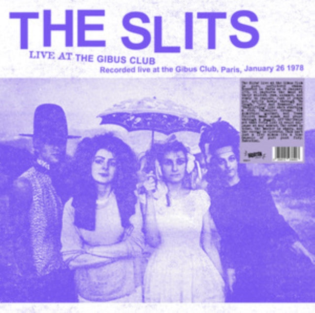 The Slits: Live At The Gibus Club - Vinyl