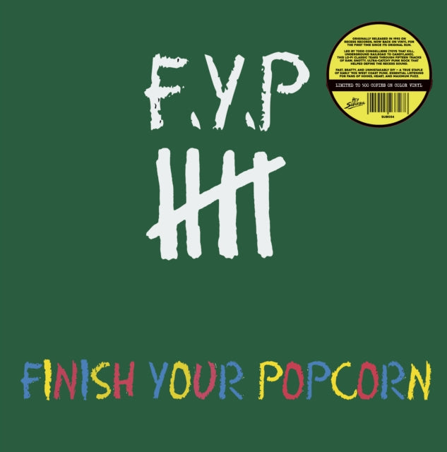 F.Y.P.: Finish Your Popcorn (Green Vinyl) - Vinyl