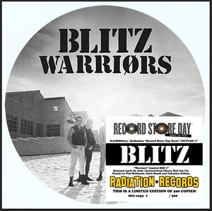Blitz: Warriors/Youth (Limited Edition) (Picture Disc) - Vinyl