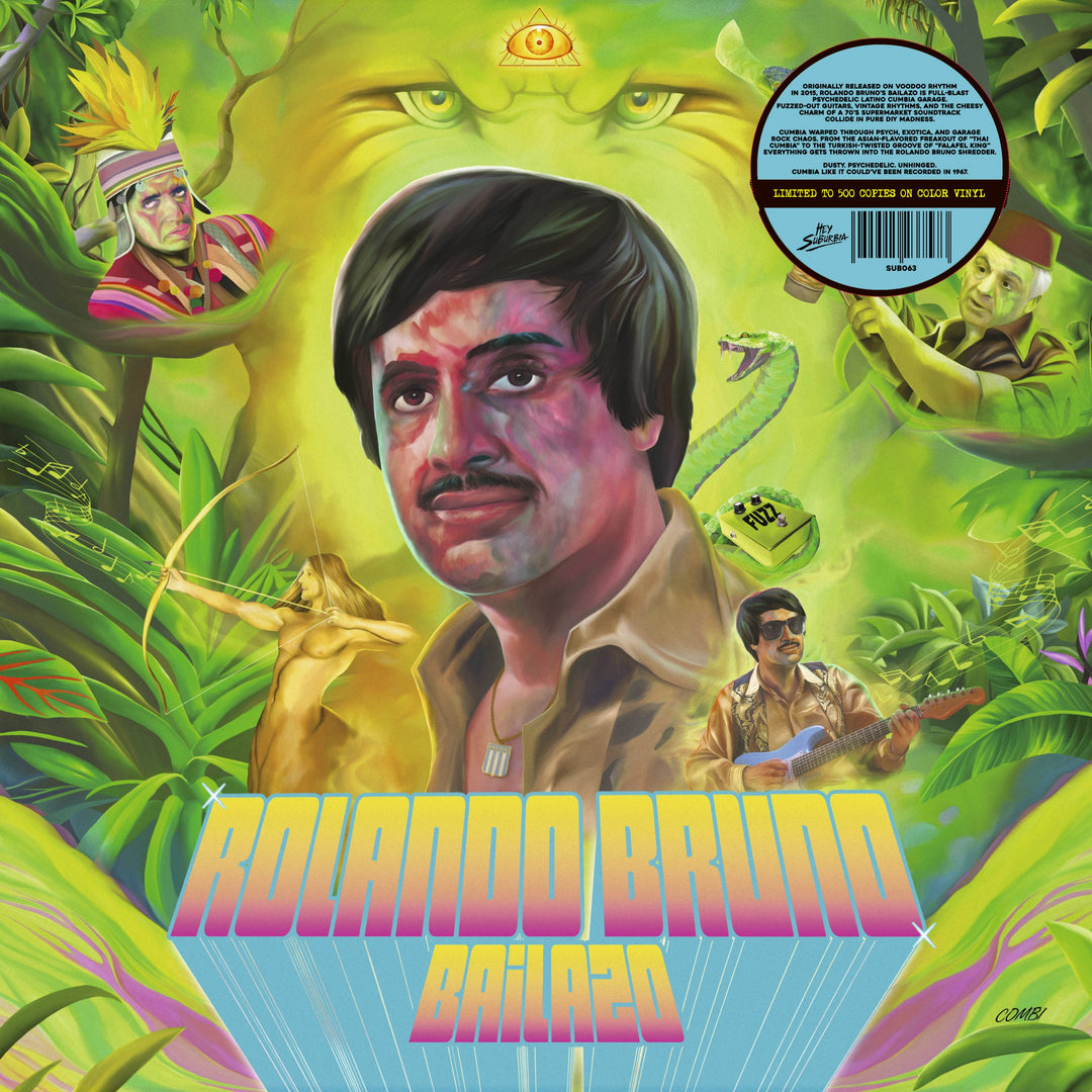 Rolando Bruno: Bailazo (Orange Vinyl) - Vinyl