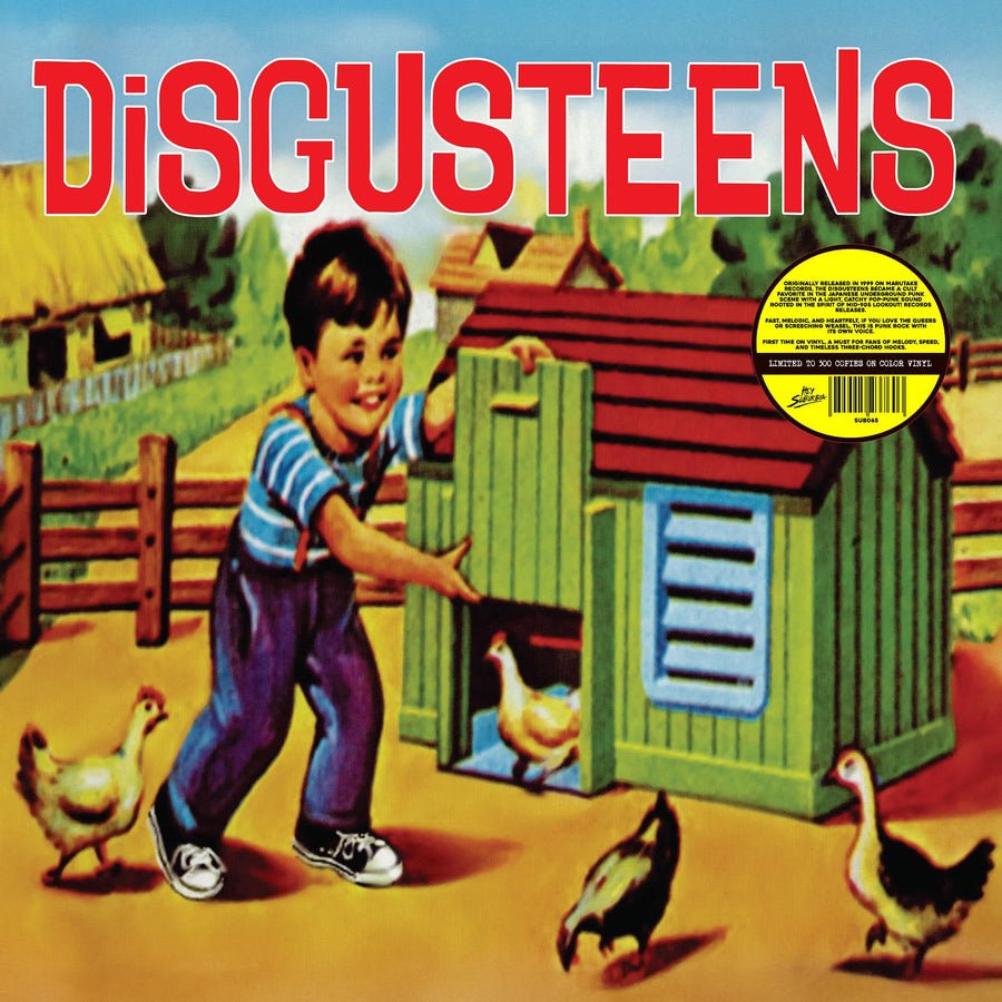 Disgusteens: Disgusteens (Red Vinyl) - Vinyl