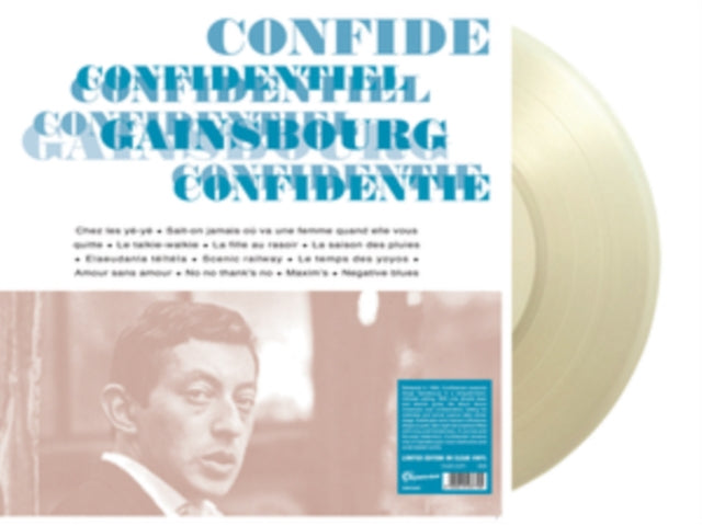 Serge Gainsbourg: Confidentiel (Limited Edition) (Clear Vinyl) - Vinyl