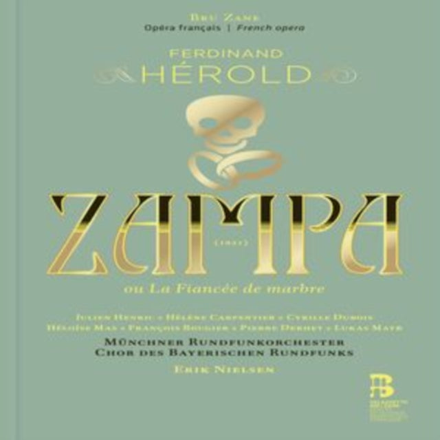 Munchner Rundfunkorchester / Chor Des Bayerischen Rundfunks / Erik Nielsen / Julien Henric / Helene: Ferdinand Herold: Zampa Ou La Fiancee De Marbre (+Book) - CD