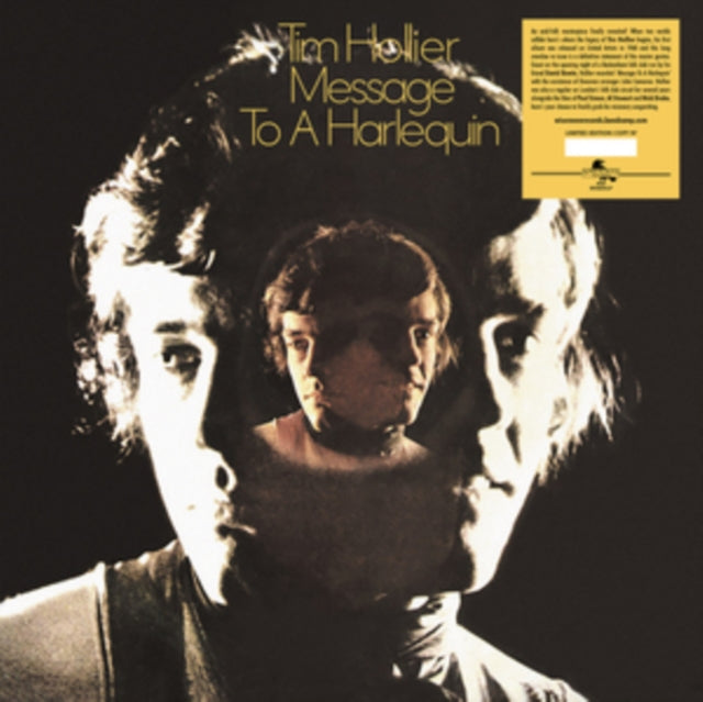 Tim Hollier: Message To A Harlequin (Numbered Edition) - Vinyl