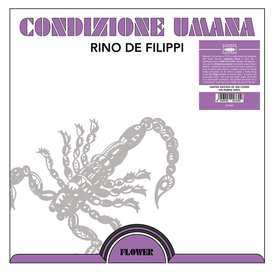 Rino De Filippi: Condizione Umana (Purple Vinyl) - Vinyl