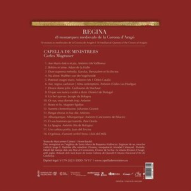 Capella De Ministrers / Carles Magraner: Regina - CD