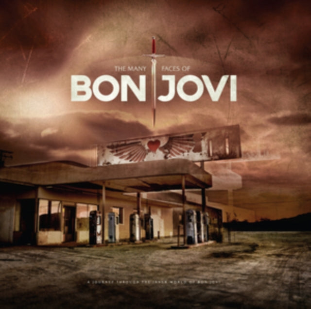 Various Artists: The Many Faces Of Bon Jovi (Transparent Marbled Vinyl) - Vinyl