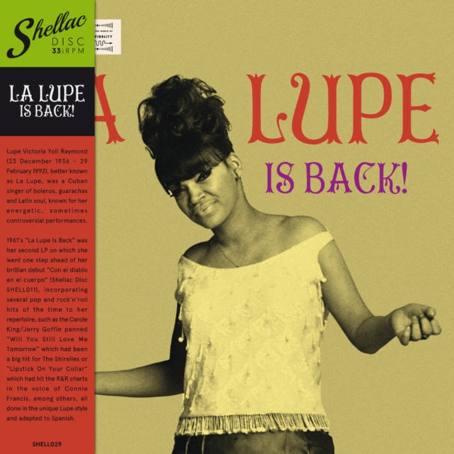 La Lupe: Is Back! - Vinyl