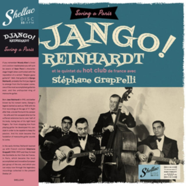 Django Reinhardt: Et Le Quintet Du Hot Club De France Avec Stephane Grapelli - Vinyl