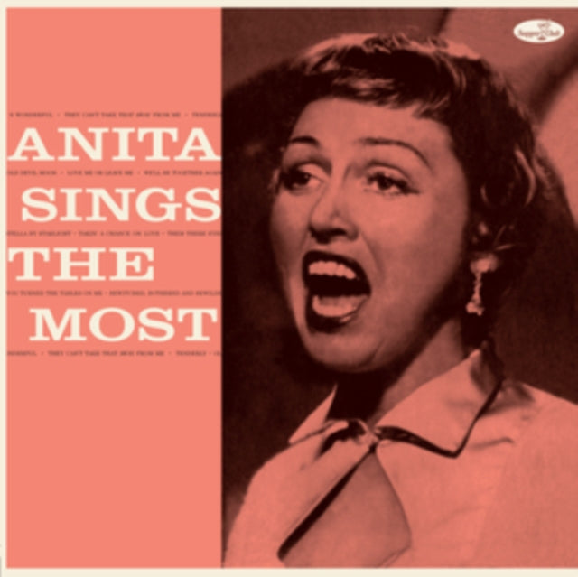 Anita O'Day: Sings The Most (Feat. Oscar Peterson) (+3 Bonus Tracks) (Limited Edition) - Vinyl