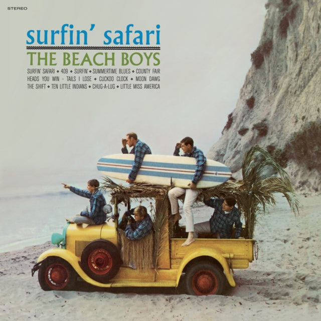 The Beach Boys: Surfin Safari (+1 Bonus Track) (Limited Edition) (Crystal Clear Vinyl) - Vinyl