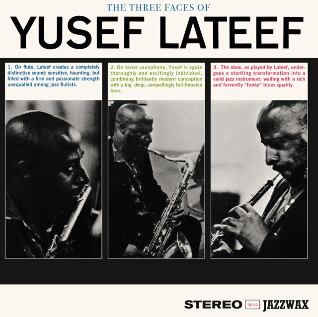 Yusef Lateef: The Three Faces Of Yusef Lateef (+2 Bonus Tracks) (Limited Edition) - Vinyl