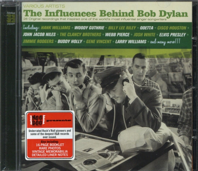Various Artists: The Influences Behind Bob Dylan - CD