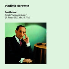 Vladimir Horowitz: Beethoven Sonata Apassionata & Sonata In D. Op.10 # 3 - CD