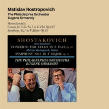 Mstislav Rostropovich: The Philadelphia Orchestra Eugene Ormandy - CD