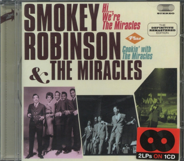 Smokey Robinson: Hi...Were The Miracles / Cookin With The Miracles - CD