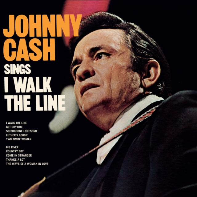 Johnny Cash: Sings I Walk The Line (+4 Bonus Tracks) (Limited Orange Vinyl) - Vinyl