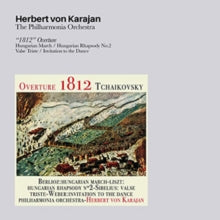 Herbert Von Karajan: 1812 Overture / Hungarian March / Hungarian Rhapsody #2/ Valse Triste / Invitation To Dance - CD