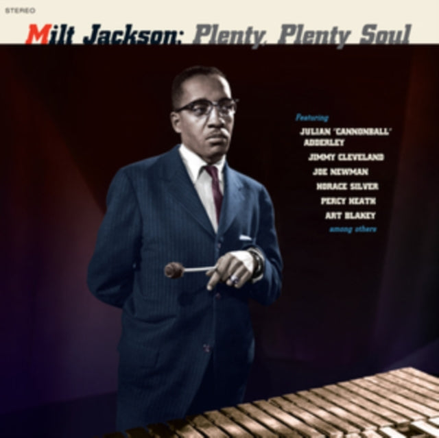 Milt Jackson: Plenty. Plenty Soul (Limited Edition) (+1 Bonus Track) (Blue Vinyl) - Vinyl