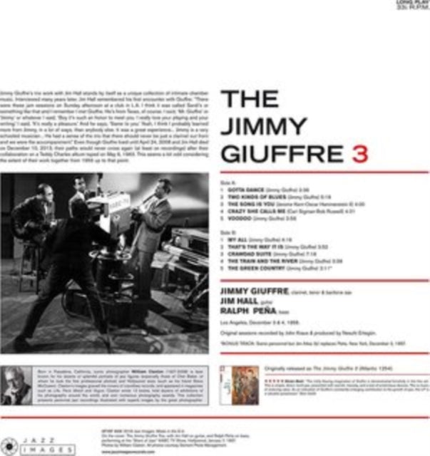 The Jimmy Giuffre 3: The Jimmy Giuffre 3 - Vinyl