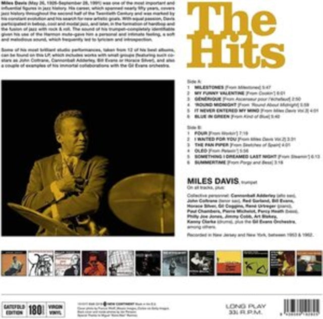 Miles Davis: The Hits - Some Of His Most Brilliant Studio Performances - Vinyl