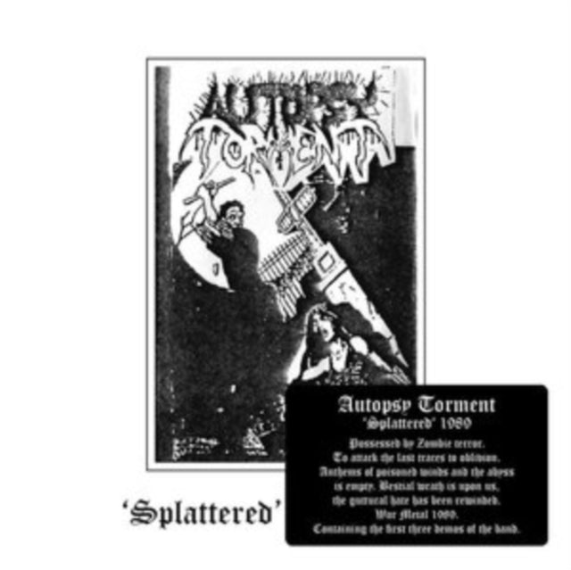 Autopsy Torment: Splattered Demo 1989 + Extras - CD