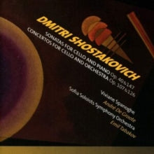 Viviane Spanoghe / Sofia Soloists Symphony Orchestra: Sonatas For Cello & Piano / Concertos For Cello & Orchestra - CD