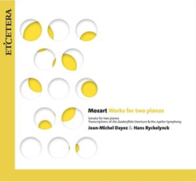 Jean-michel Dayez & Hans Ryckelynck: Mozart: Works For Two Pianos - CD