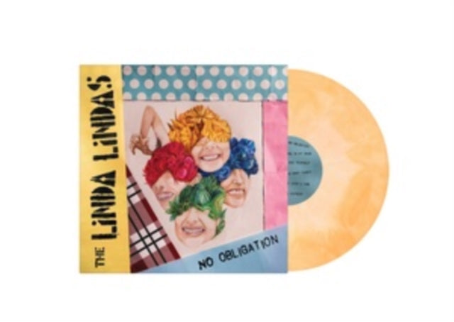 The Linda Lindas: No Obligation (Galaxy Orange White Vinyl In Printed Inner) - Vinyl