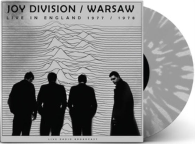Joy Division/Warsaw: Live In England 1977/1978 (Transparent Black/Grey Splatter Vinyl) - Vinyl