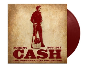 Johnny Cash: The Greatest Hits 1955-1962 (Limited Edition) (Maroon Vinyl) - Vinyl