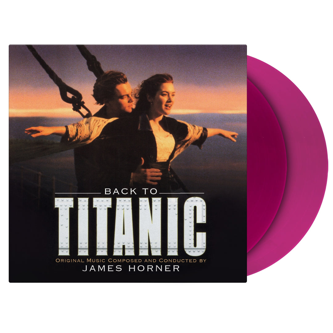 James Horner: Back To Titanic (Limited Edition) (Translucent Violet Vinyl) - Vinyl