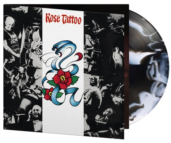 Rose Tattoo: Rose Tattoo (Limited Edition) (Black/White Swirl Vinyl) - Vinyl