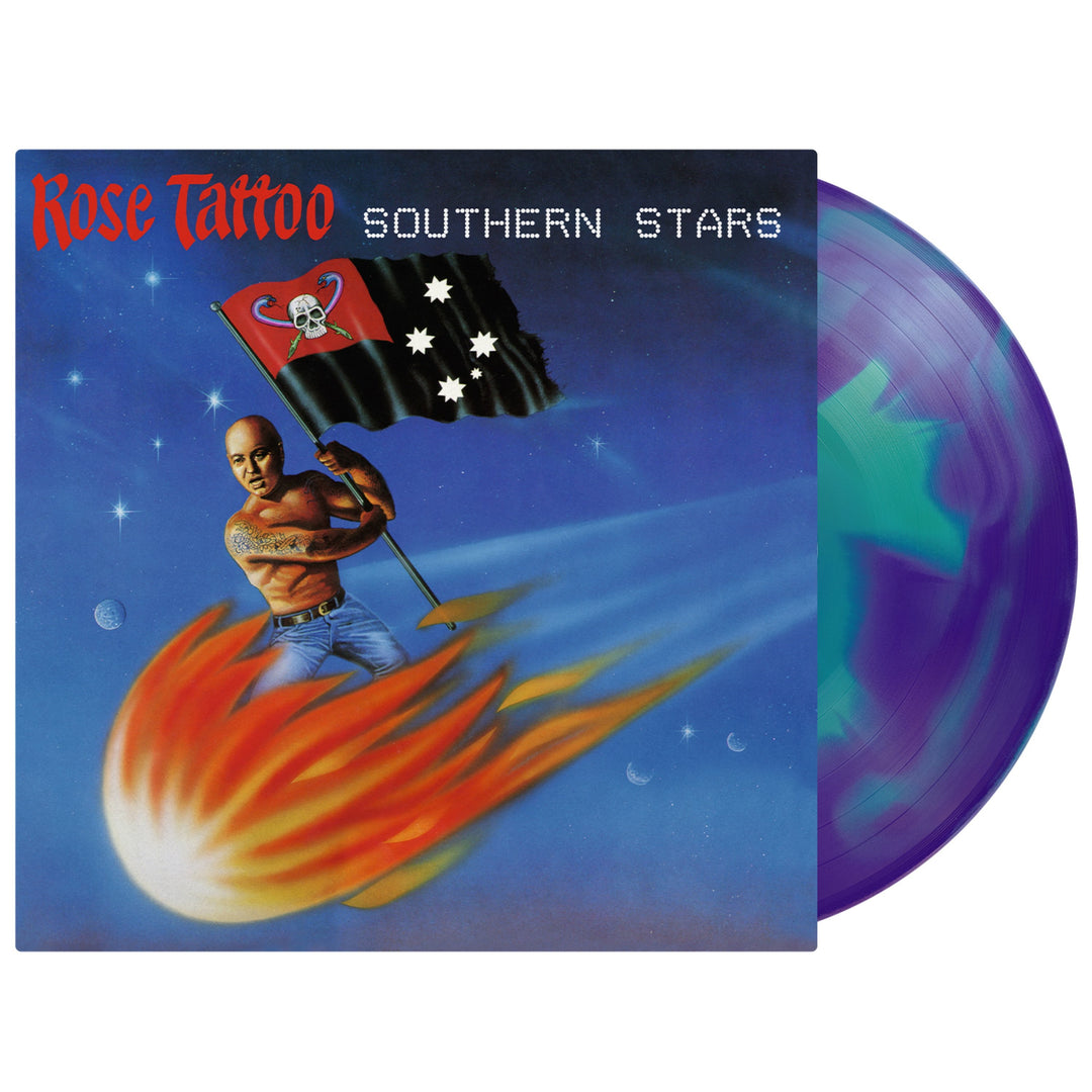 Rose Tattoo: Southern Stars (Limited Edition) (Turquoise/Blue Swirl Vinyl) - Vinyl