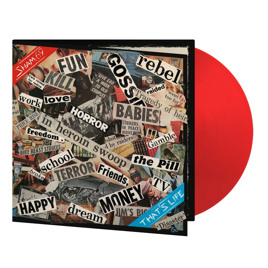 Sham 69: Thats Life (Limited Edition) (Translucent Red Vinyl) - Vinyl