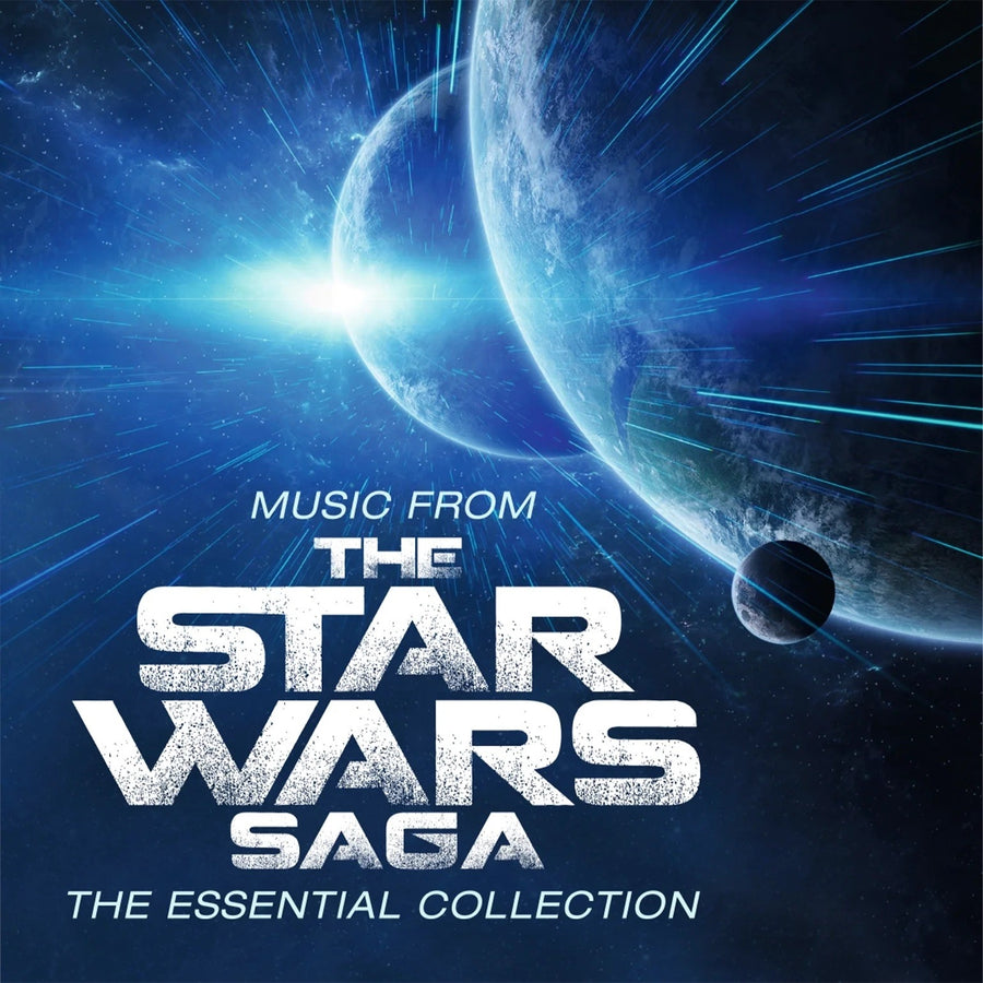 Various Artists: Music From The Star Wars Saga [May The 4Th Be With You Edition] (Limited Edition) (Hyperspace Blue Splatter Vinyl) - Vinyl