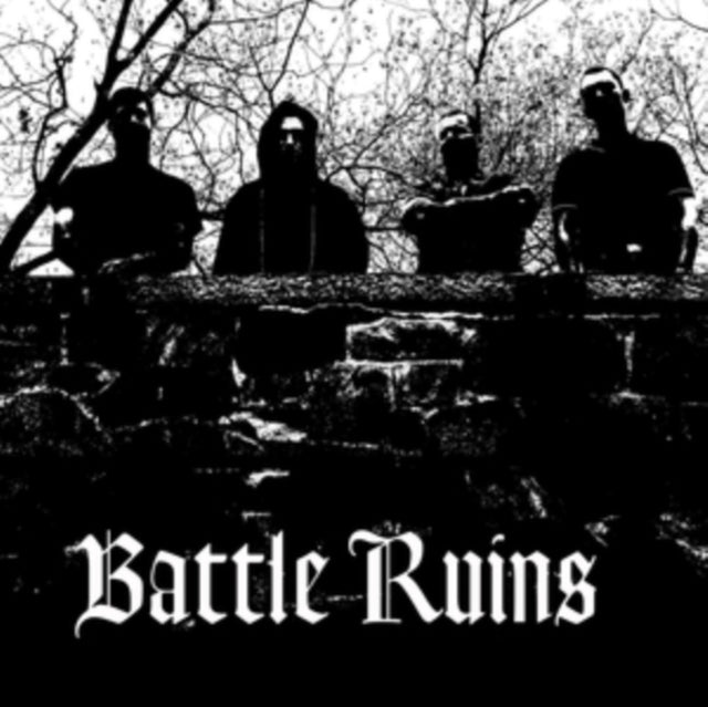Battle Ruins: Battle Ruins EP (Silver/White Swirl) - Vinyl